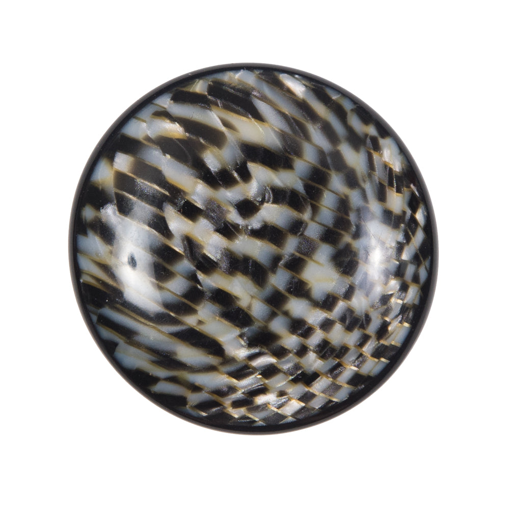 Checkered Animal Print Shank Back Button - 44L/28mm Checkered Animal Print Shank Back Button - 44L/28mm