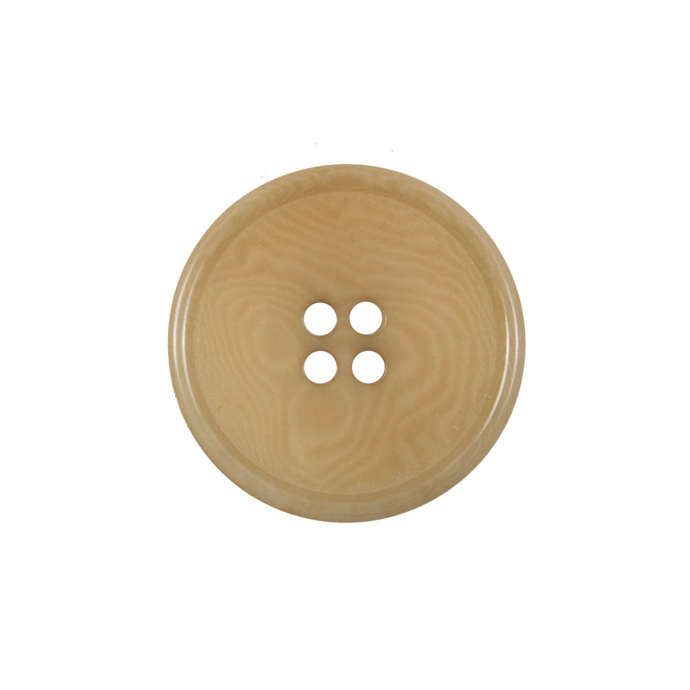 Suntan Swirled Horn 4-Hole Button - 36L/23mm Suntan Swirled Horn 4-Hole Button - 36L/23mm