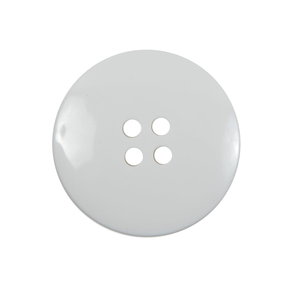 Off White Plastic 4-Hole Button - 40L/25.5mm Detail Off White Plastic 4-Hole Button - 40L/25.5mm Detail