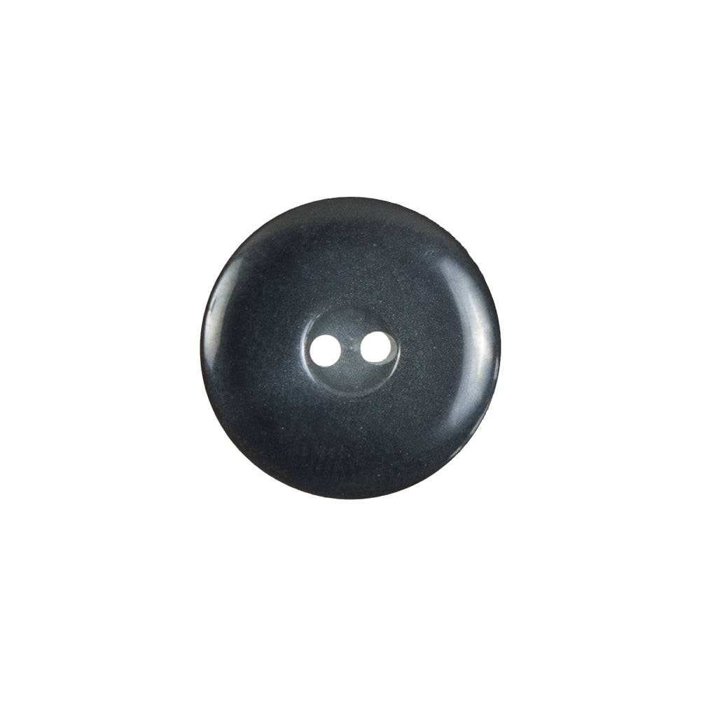 Gray 2-Hole Plastic Button - 28L/18mm Gray 2-Hole Plastic Button - 28L/18mm