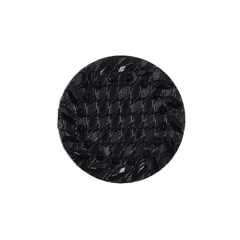 Italian Black Shank Back Button - 36L/23mm Italian Black Shank Back Button - 36L/23mm