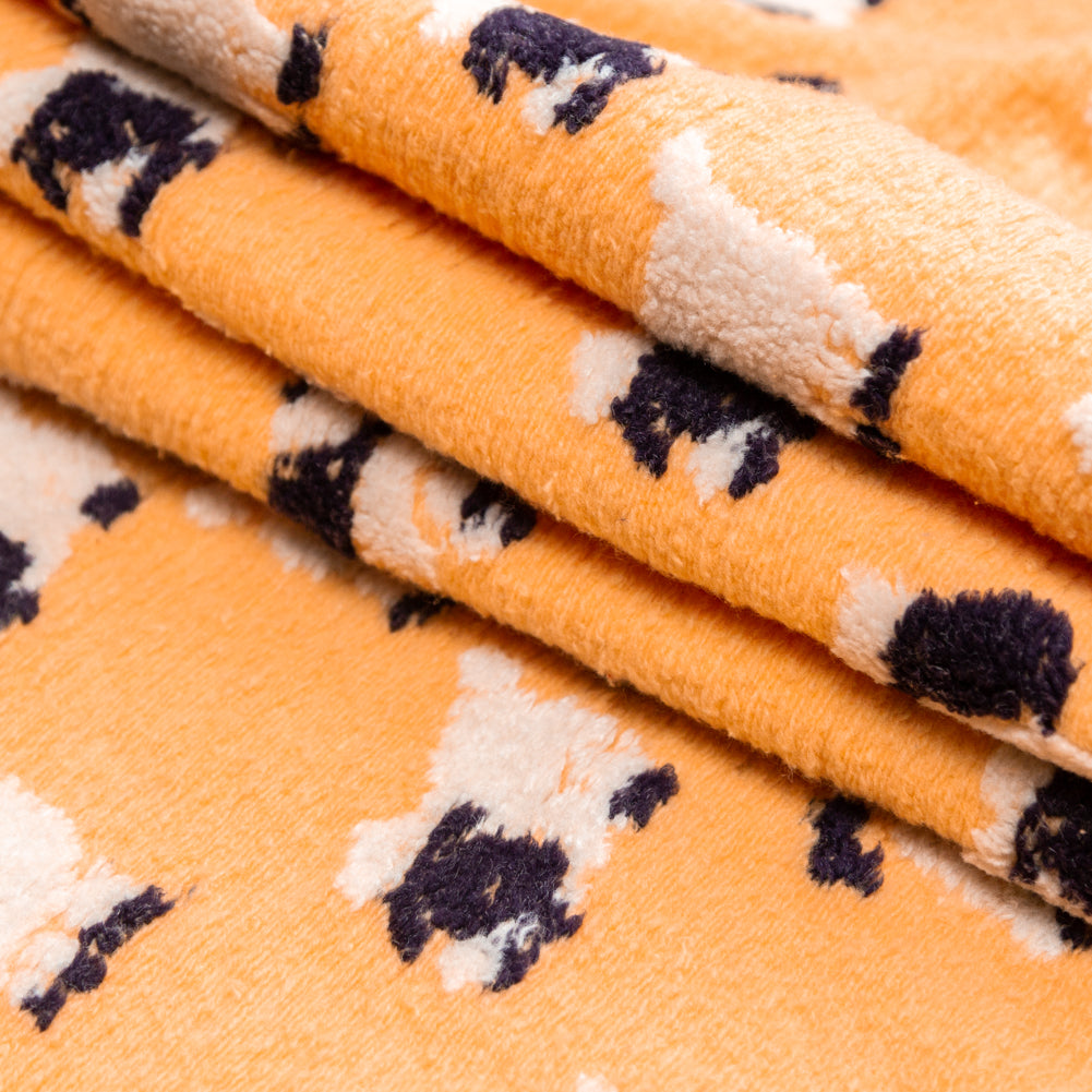 Italian Creamsicle Sheep-Filled Chunky Knit Folded Italian Creamsicle Sheep-Filled Chunky Knit Folded