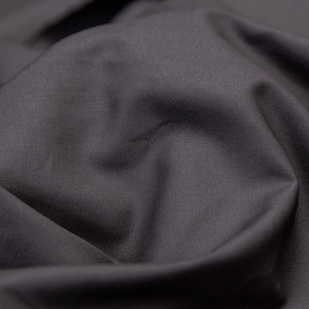 Charcoal Cotton Twill Detail Charcoal Cotton Twill Detail