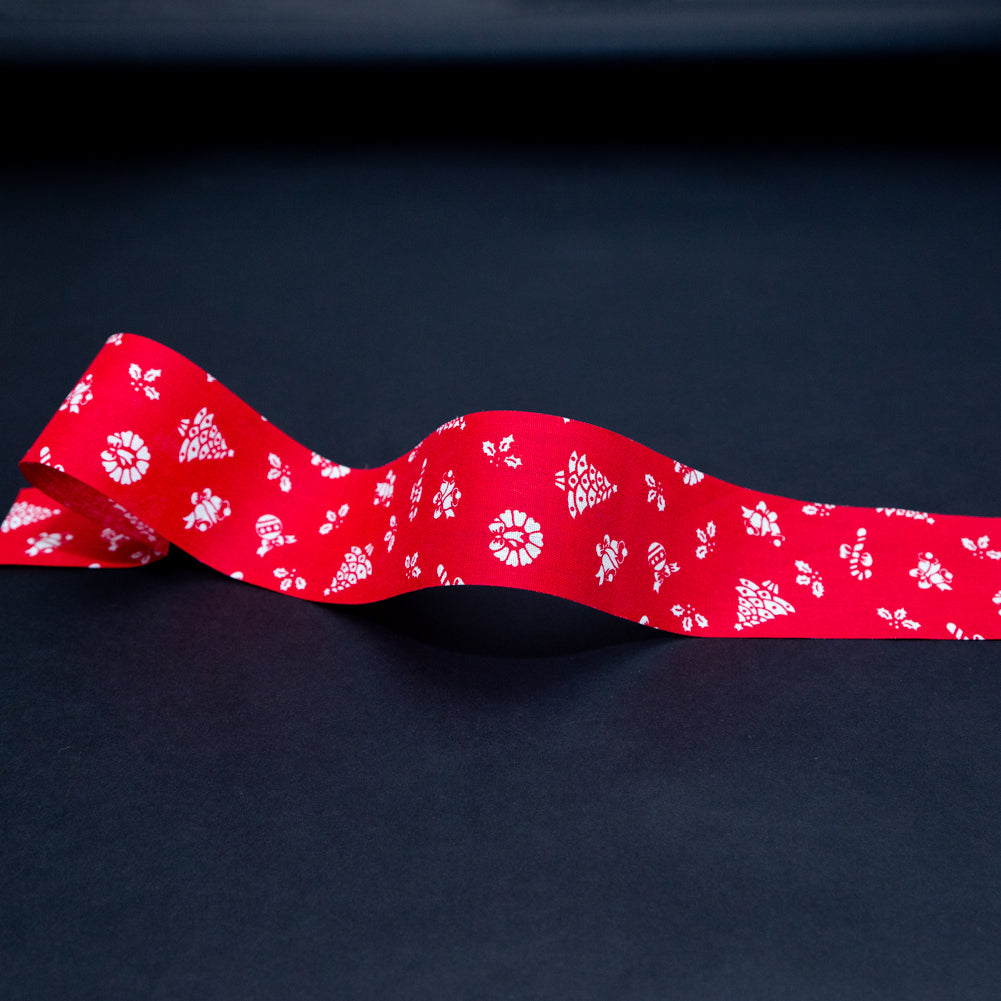 Red and White Christmas Ribbon - 1.875" Red and White Christmas Ribbon - 1.875"