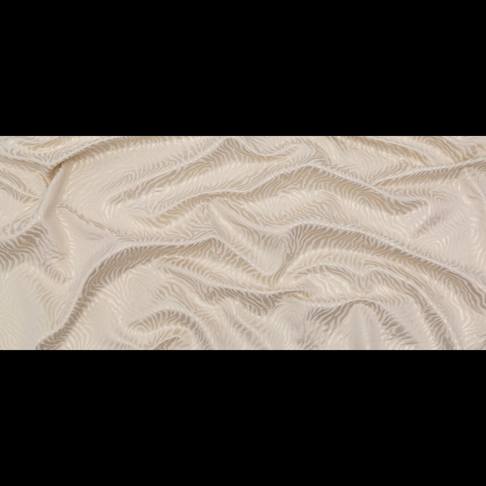 Metallic Whisper White Zebra Cotton Jacquard Full Metallic Whisper White Zebra Cotton Jacquard Full