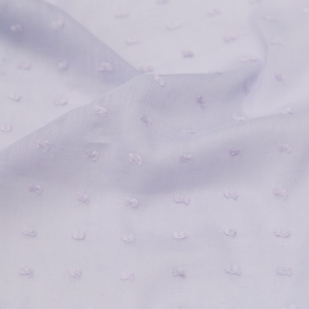 Italian Evening Haze Cotton Swiss Dot Detail Italian Evening Haze Cotton Swiss Dot Detail