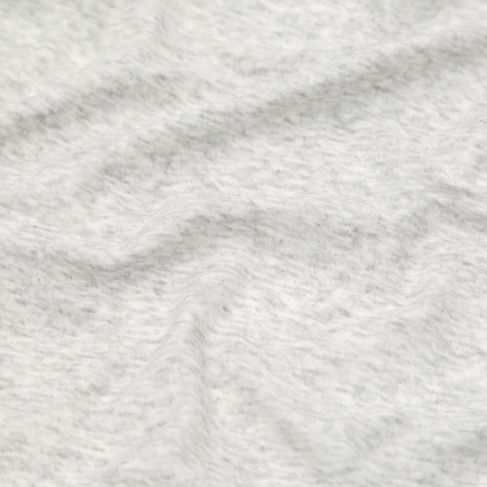 Heathered Light Gray Tissue Weight Jersey Full Heathered Light Gray Tissue Weight Jersey Full