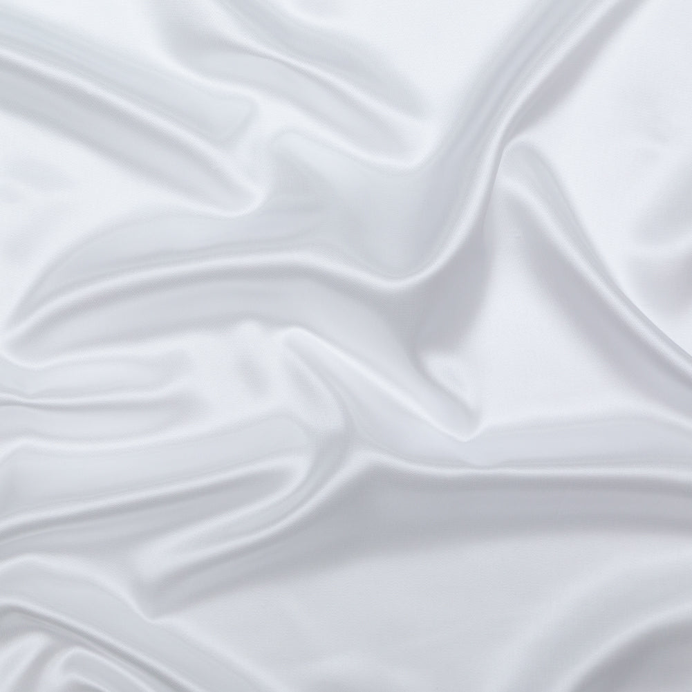 Acetate Twill Lining - White - Granada Collection Acetate Twill Lining - White - Granada Collection