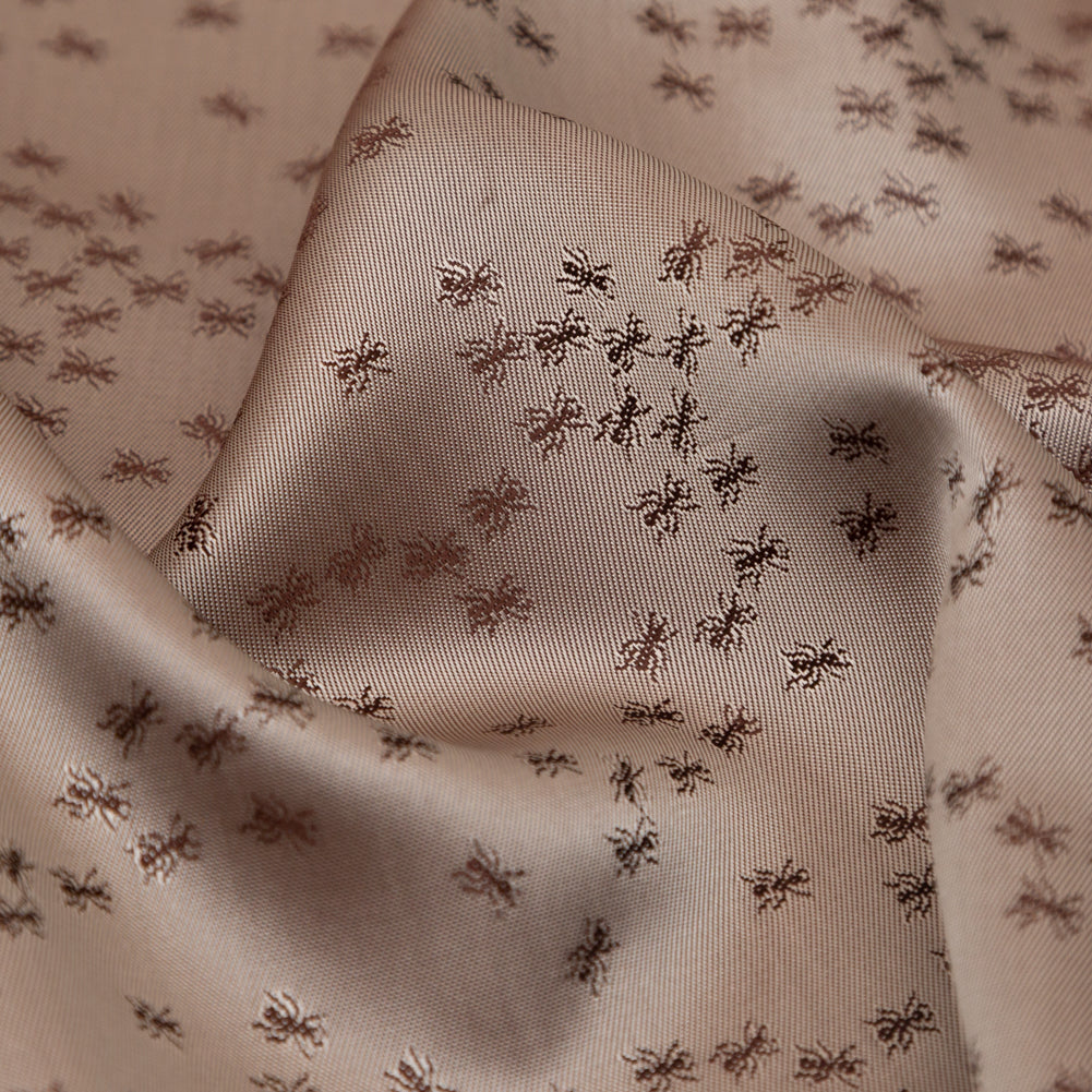 Ants Jacquard Lining - Taupe Full Ants Jacquard Lining - Taupe Full