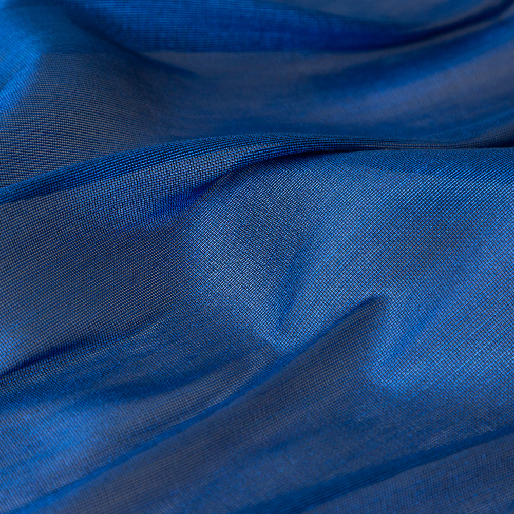 Metallic Scrim Lame - Royal Blue Full Metallic Scrim Lame - Royal Blue Full