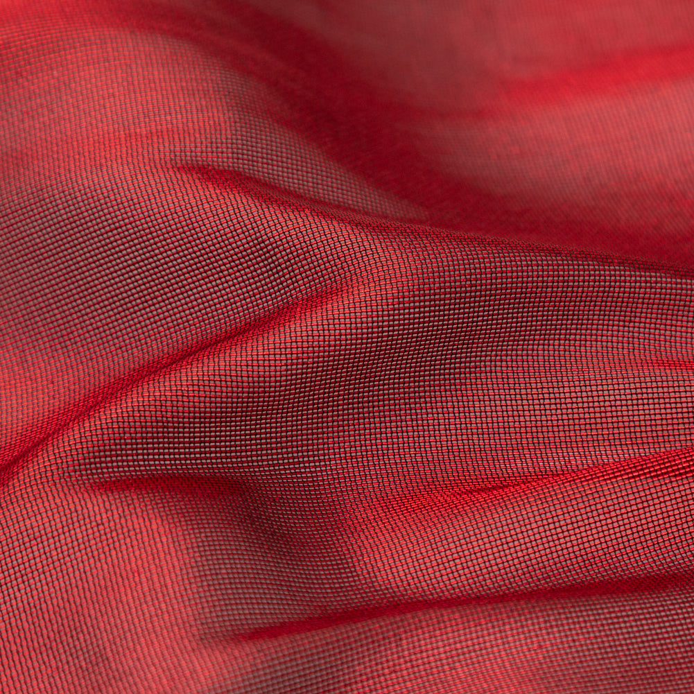 Metallic Scrim Lame - Burgundy Full Metallic Scrim Lame - Burgundy Full