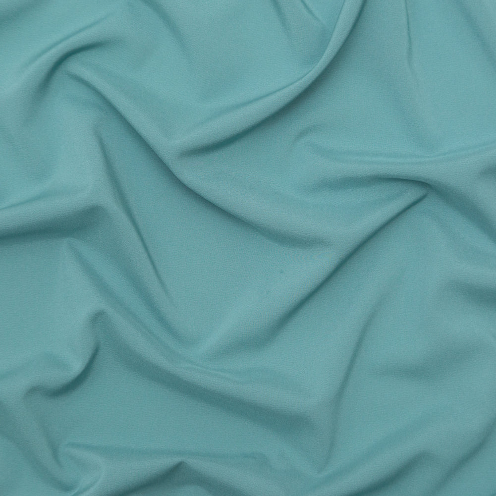 Theory Aegean Blue Stretch Polyester Crepe de Chine Theory Aegean Blue Stretch Polyester Crepe de Chine