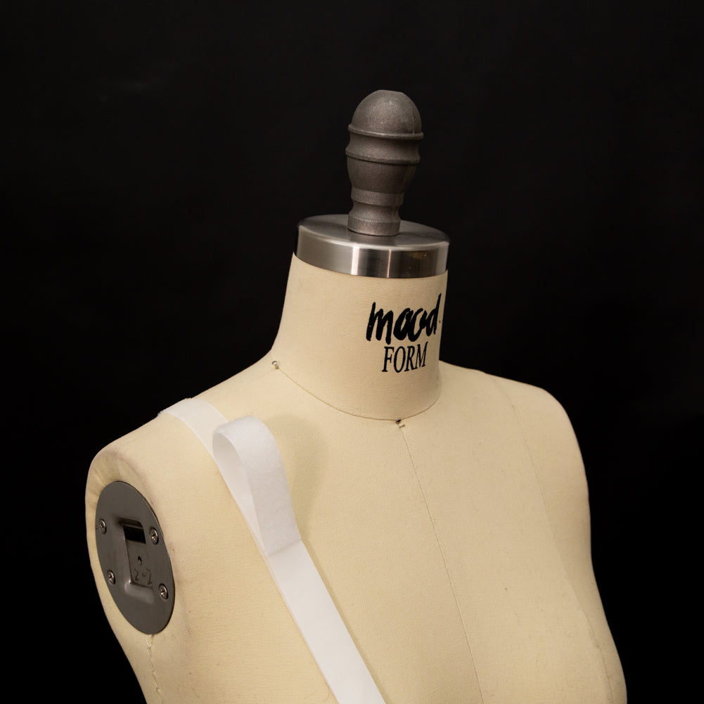 White Sticky Back VELCRO® Brand Fastener - 0.75" White Sticky Back VELCRO® Brand Fastener - 0.75"