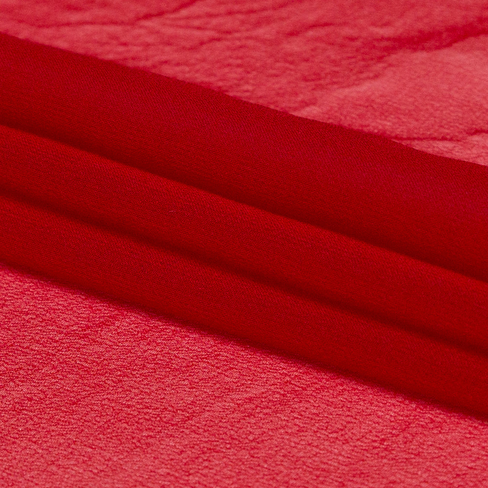 Milly Red Silk Chiffon Folded Milly Red Silk Chiffon Folded