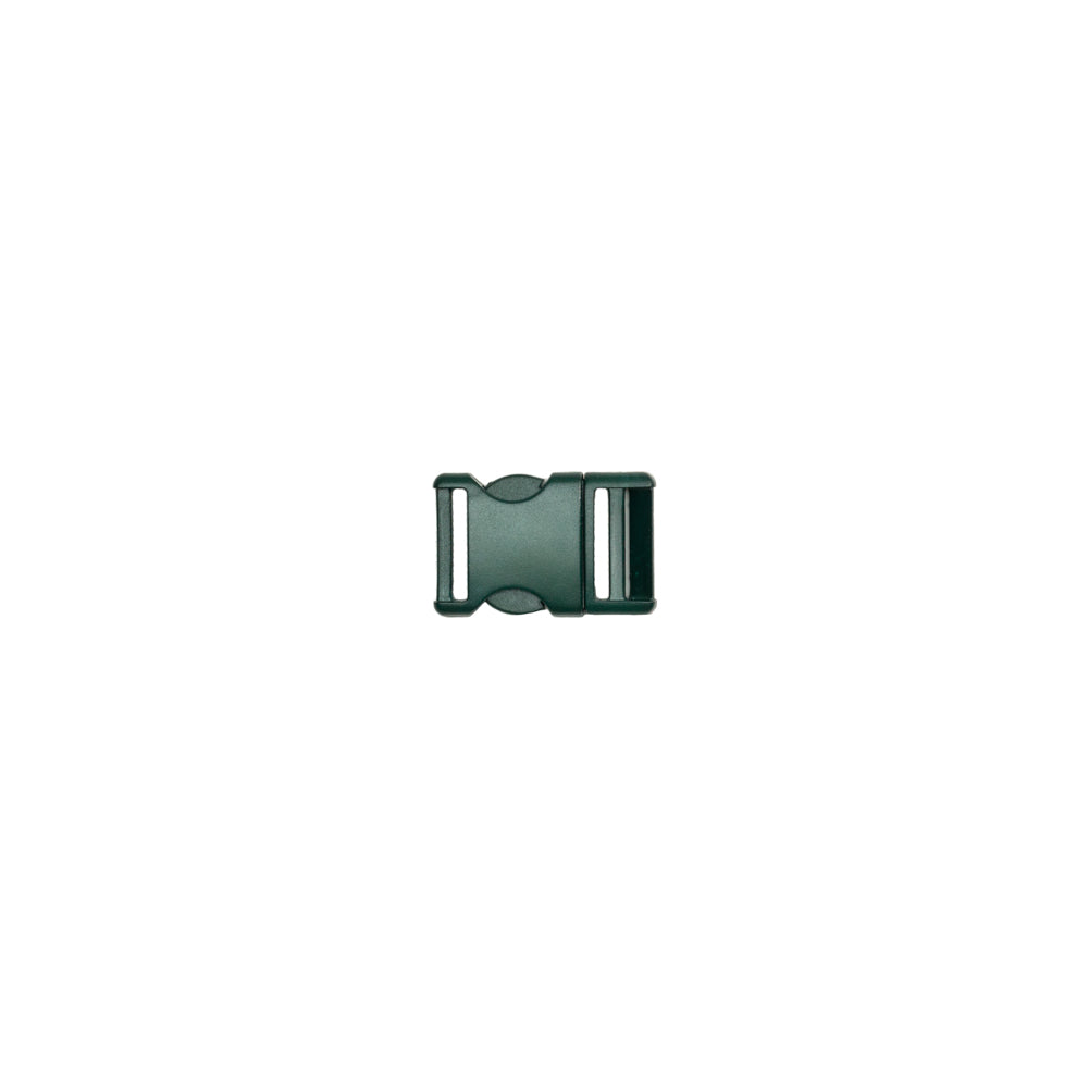 Lucille Italian Small Hunter Green Plastic Release Buckle Detail Lucille Italian Small Hunter Green Plastic Release Buckle Detail