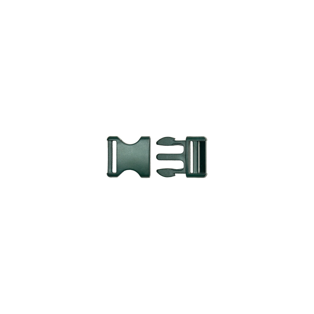 Lucille Italian Small Hunter Green Plastic Release Buckle Lucille Italian Small Hunter Green Plastic Release Buckle