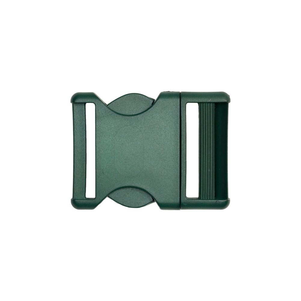 Lucille Italian Extra Large Hunter Green Plastic Release Buckle Detail Lucille Italian Extra Large Hunter Green Plastic Release Buckle Detail