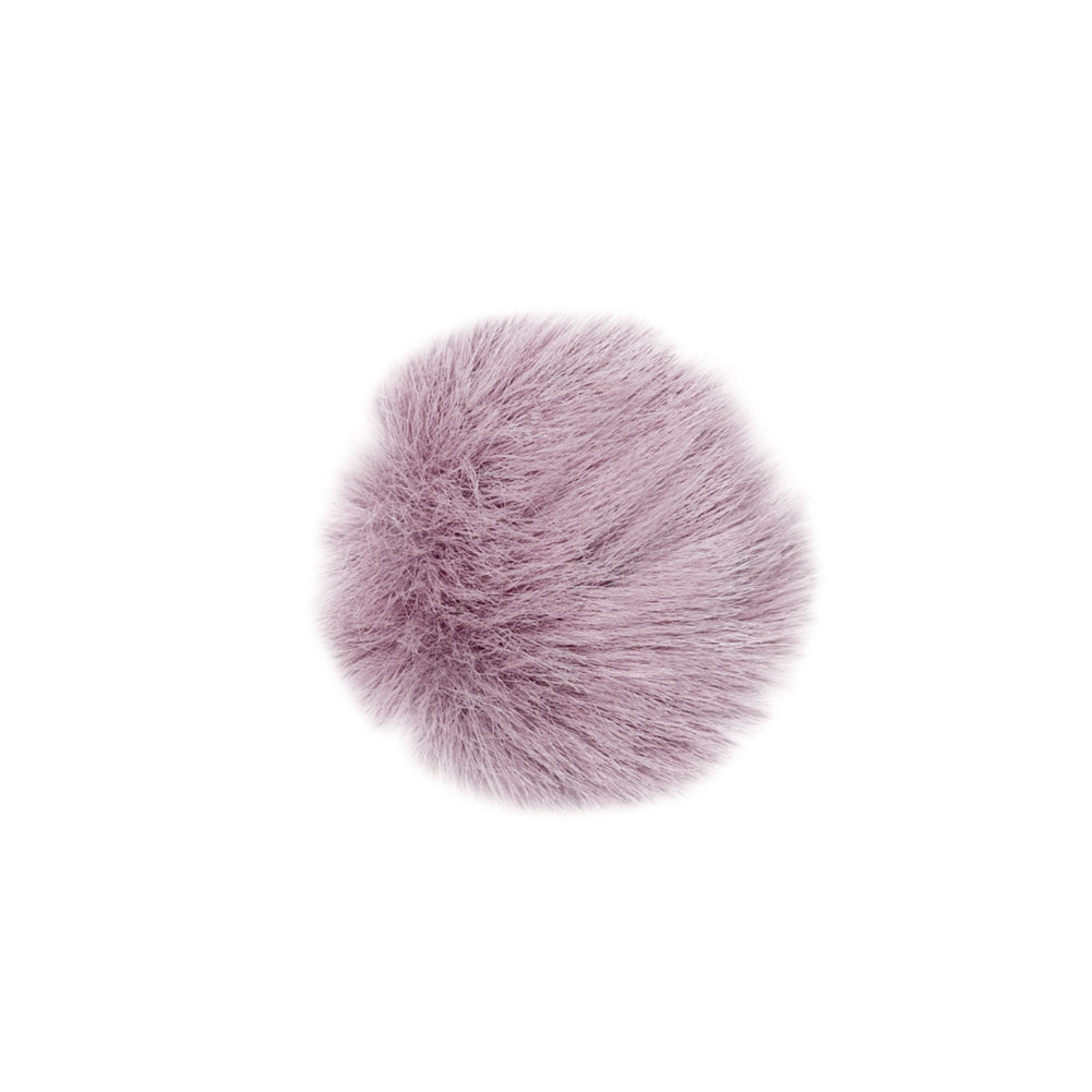 Italian Violet Ice Small Polyester Pom Pom Trim Accessory Italian Violet Ice Small Polyester Pom Pom Trim Accessory