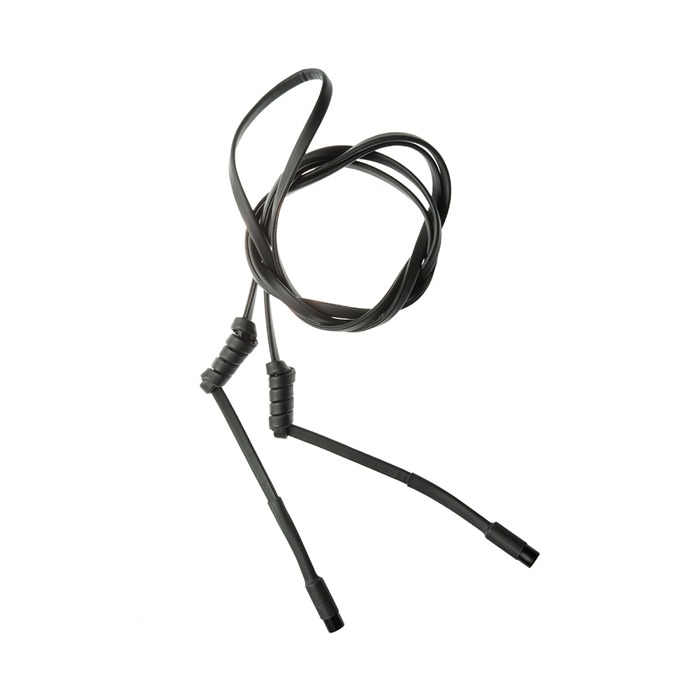 Italian Black Vinyl Drawstring - 49" Italian Black Vinyl Drawstring - 49"