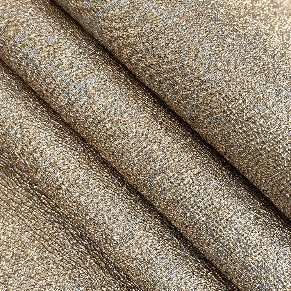 Metallic Gold and Silver Crackle Luxury Brocade Detail Metallic Gold and Silver Crackle Luxury Brocade Detail