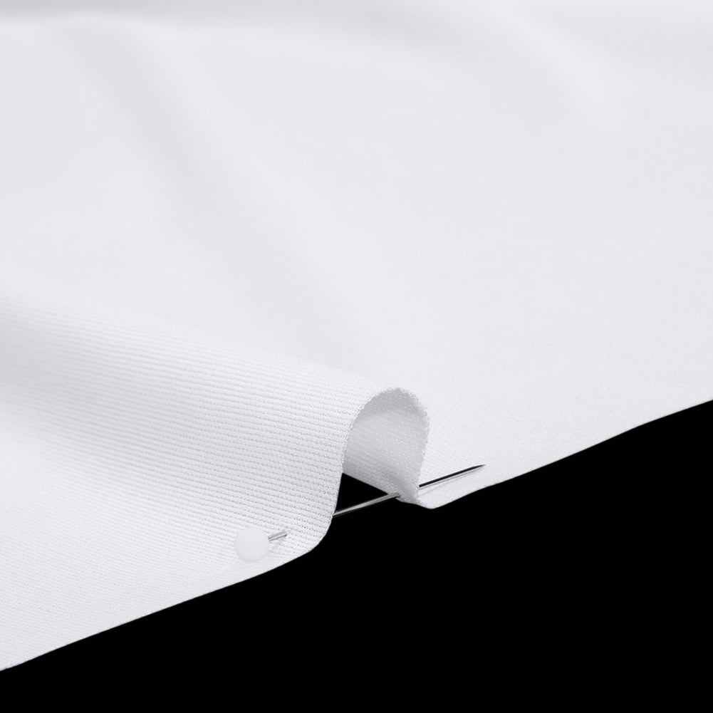 Polyester Pongee Knit Lining - Off-White - Luca Collection Detail Polyester Pongee Knit Lining - Off-White - Luca Collection Detail