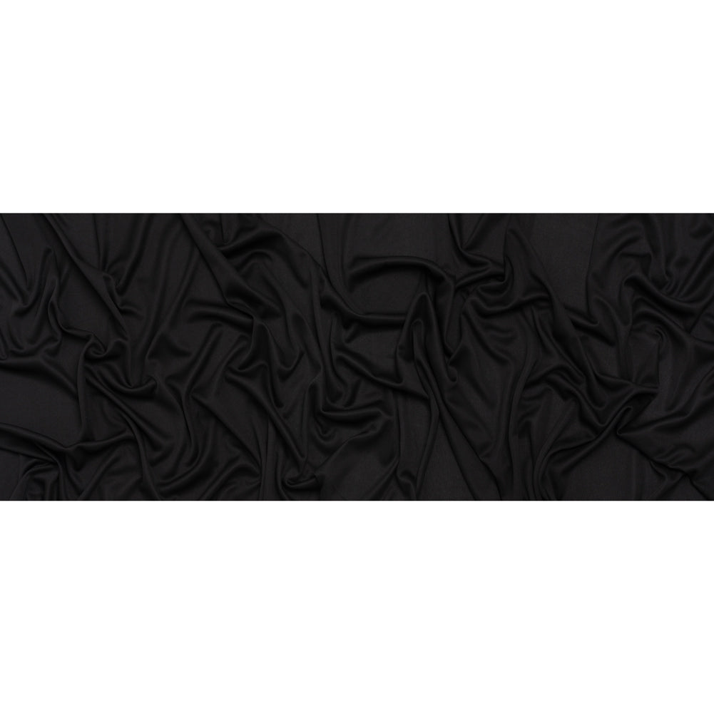 Polyester Pongee Knit Lining - Black - Luca Collection - Full Polyester Pongee Knit Lining - Black - Luca Collection - Full