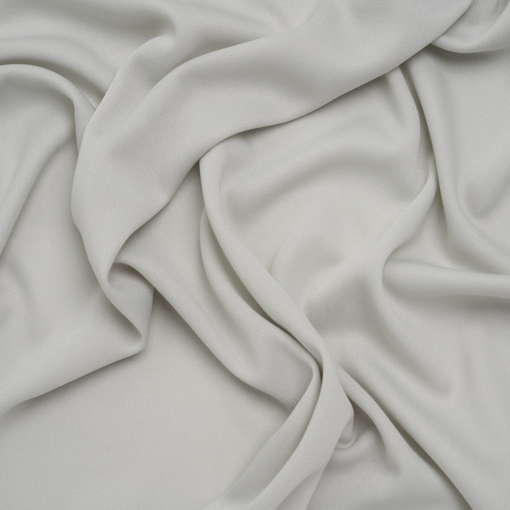Polyester Pongee Knit Lining - Light Gray - Luca Collection - Drape Polyester Pongee Knit Lining - Light Gray - Luca Collection - Drape