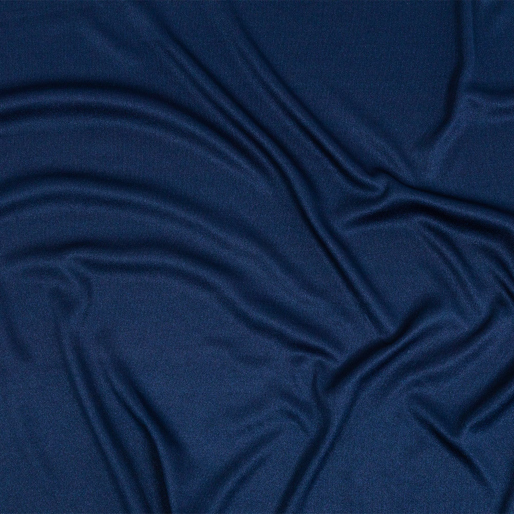 Polyester Pongee Knit Lining - Navy Blue - Luca Collection Polyester Pongee Knit Lining - Navy Blue - Luca Collection