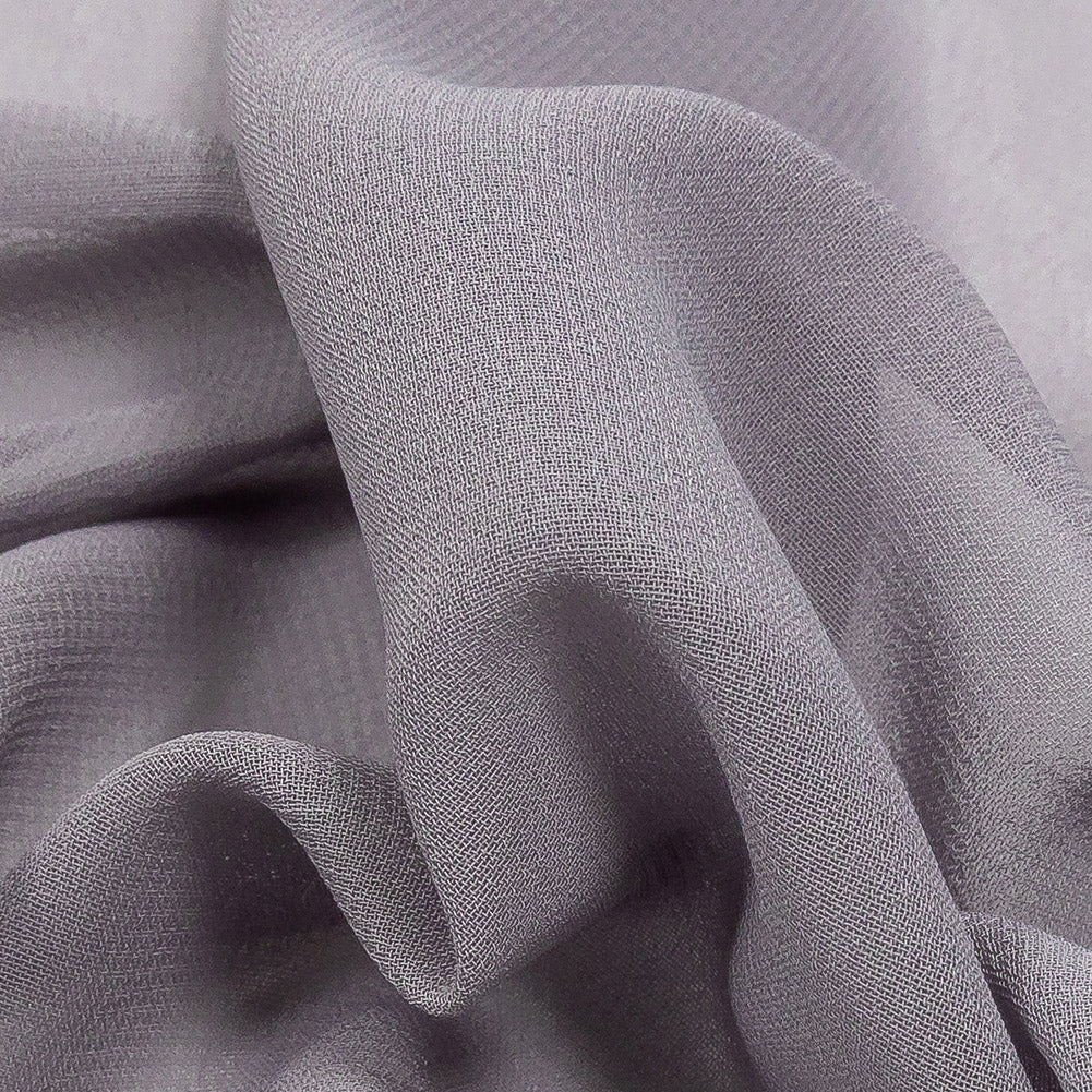 Lux Multi-Twist Polyester Chiffon - Gray - Esma Collection - Detail Lux Multi-Twist Polyester Chiffon - Gray - Esma Collection - Detail