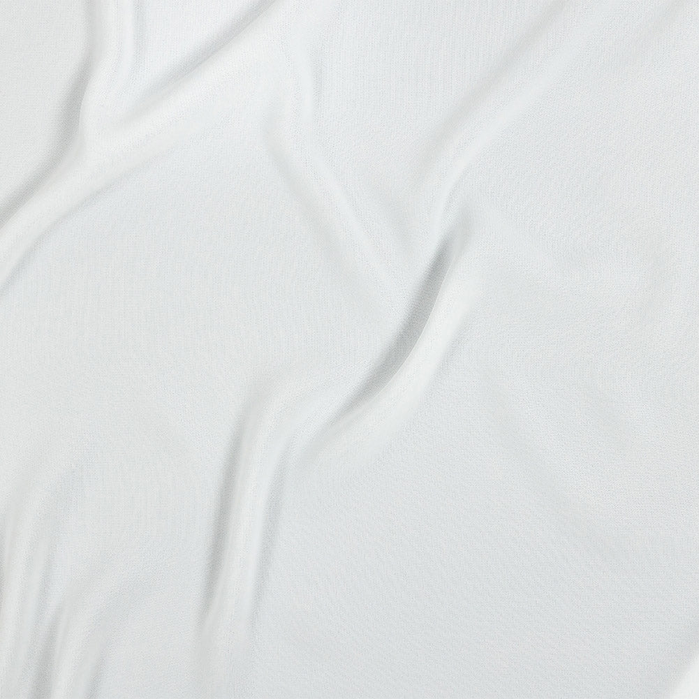 Polyester 4-Ply Crepe - White - Suzie Collection Polyester 4-Ply Crepe - White - Suzie Collection