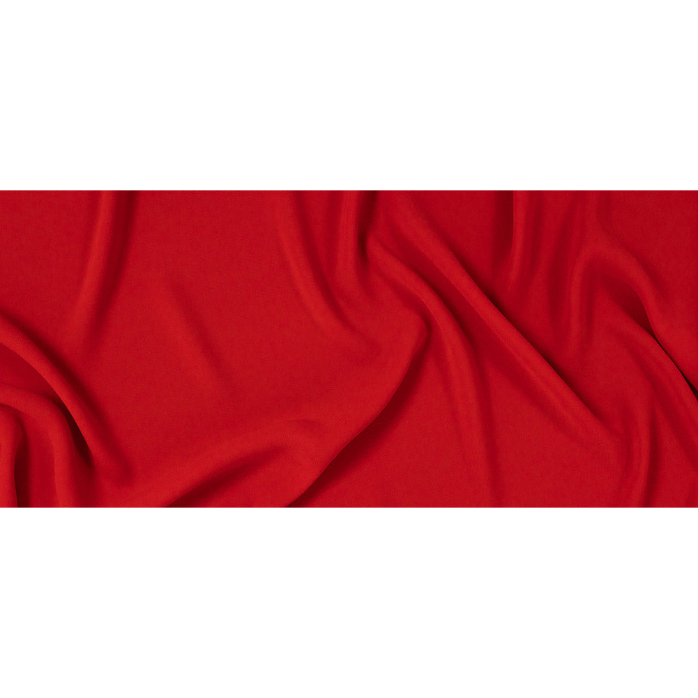 Polyester 4-Ply Crepe - Red - Suzie Collection - Full Polyester 4-Ply Crepe - Red - Suzie Collection - Full
