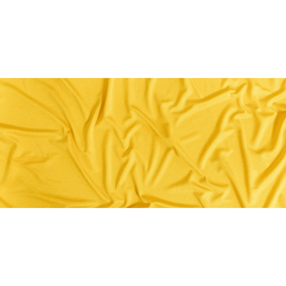 Yellow Coolmax Wicking Athletic Mesh Full Yellow Coolmax Wicking Athletic Mesh Full