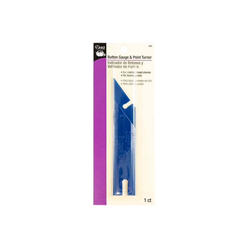 Dritz Button Gauge & Point Turner Dritz Button Gauge & Point Turner