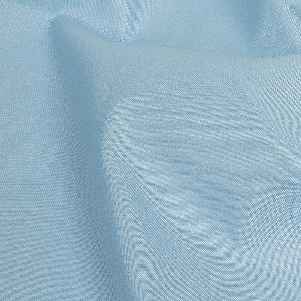 Mercerized Organic Egyptian Cotton Shirting - Light Blue - Ravello Collection Detail Mercerized Organic Egyptian Cotton Shirting - Light Blue - Ravello Collection Detail