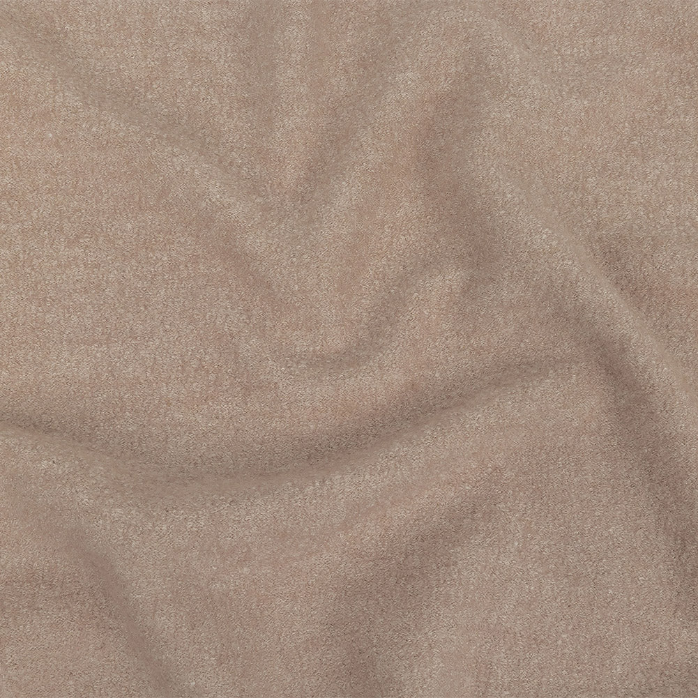 Boiled Wool Coating Fabric - Shell and Ivory Marbled - Ketil Collection Boiled Wool Coating Fabric - Shell and Ivory Marbled - Ketil Collection