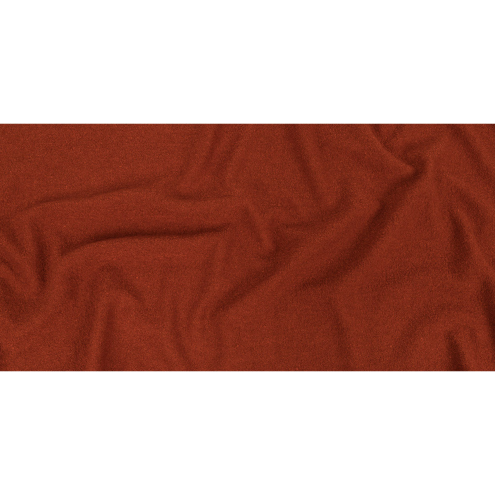 Boiled Wool Coating Fabric - Terracotta - Ketil Collection - Full Boiled Wool Coating Fabric - Terracotta - Ketil Collection - Full