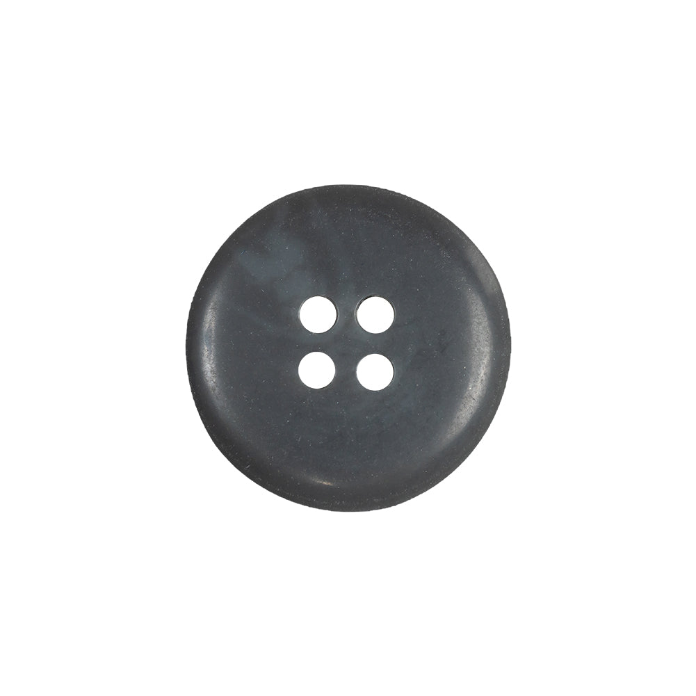 Gray Matte 4-Hole Tire Rimmed Plastic Button - 32L/20mm Drape Gray Matte 4-Hole Tire Rimmed Plastic Button - 32L/20mm Drape