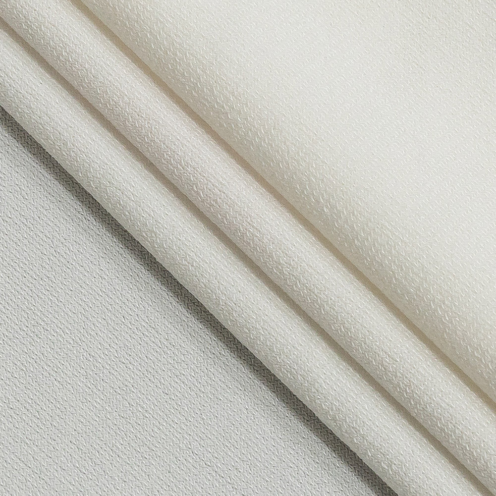 Ralph Lauren Lauren White Stretch Matte Jersey Folded Ralph Lauren Lauren White Stretch Matte Jersey Folded