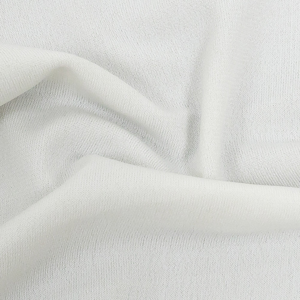 Ralph Lauren Lauren White Stretch Matte Jersey Detail Ralph Lauren Lauren White Stretch Matte Jersey Detail