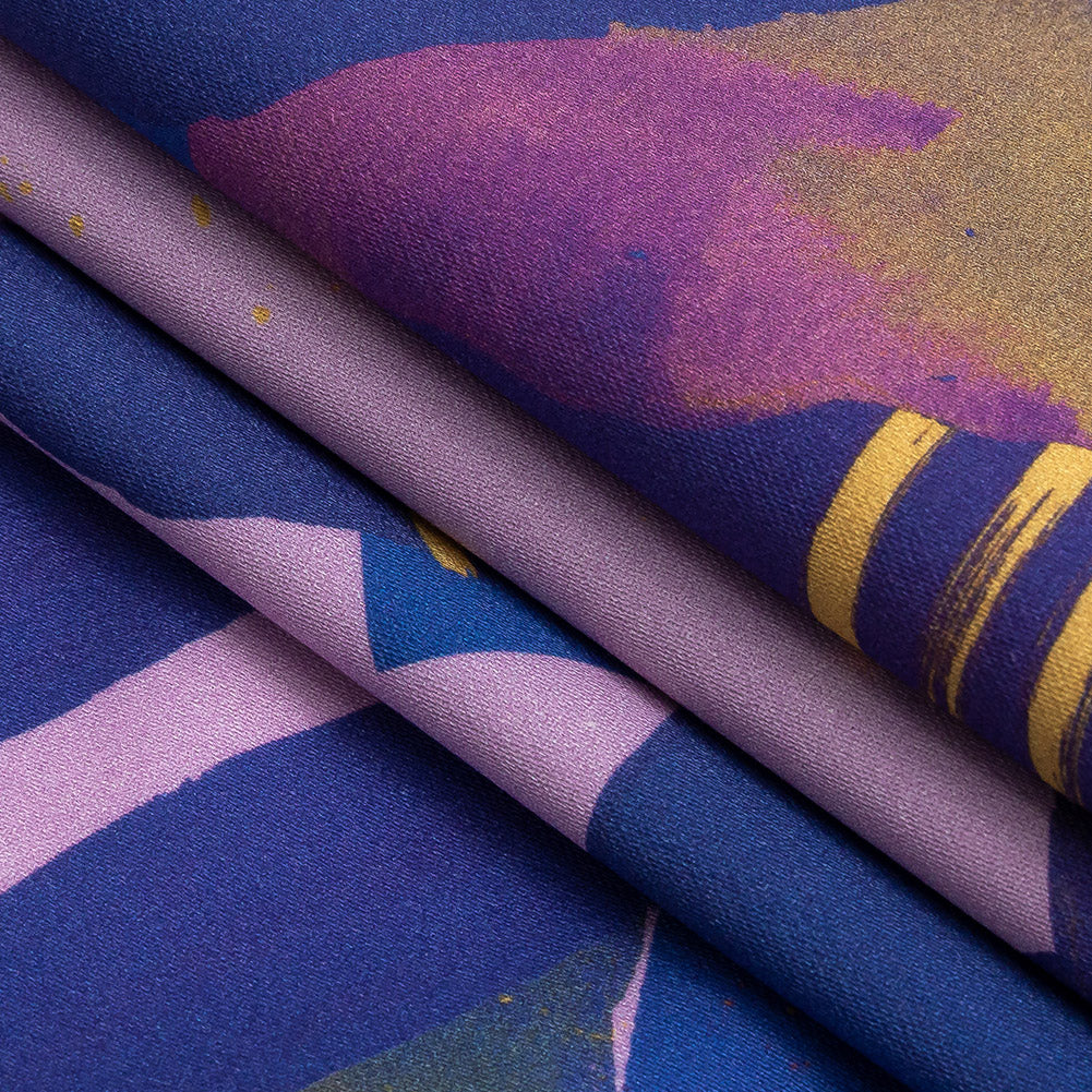 Mood Exclusive Violet Purple Haze Stretch Cotton Sateen Folded Mood Exclusive Violet Purple Haze Stretch Cotton Sateen Folded