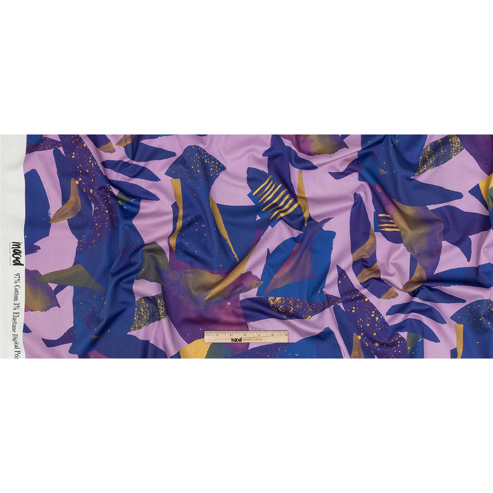 Mood Exclusive Violet Purple Haze Stretch Cotton Sateen Full Mood Exclusive Violet Purple Haze Stretch Cotton Sateen Full