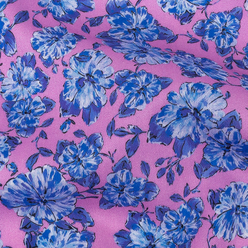 Mood Exclusive Pink Parisian Perennials Cotton Voile Detail Mood Exclusive Pink Parisian Perennials Cotton Voile Detail