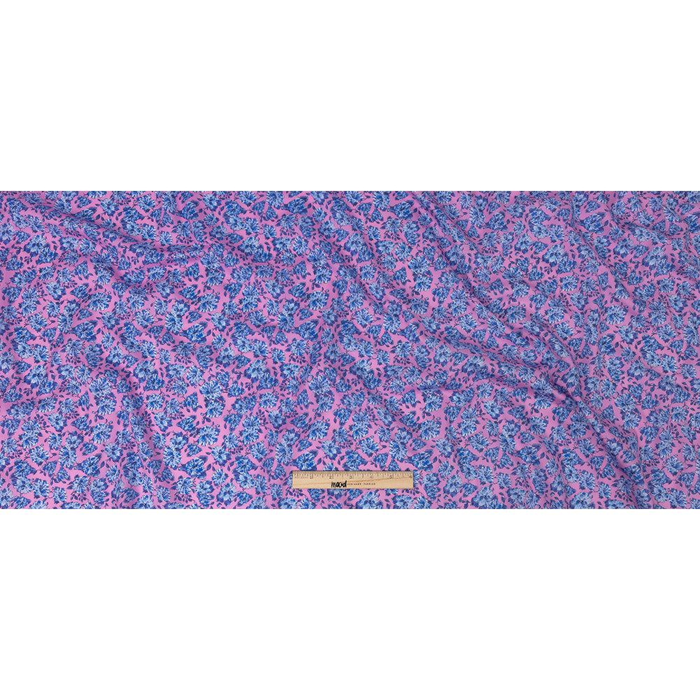 Mood Exclusive Pink Parisian Perennials Cotton Voile Full Mood Exclusive Pink Parisian Perennials Cotton Voile Full