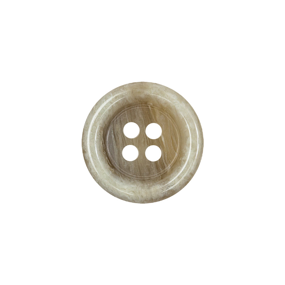 London Fog and Martini Olive Glossy Tire Shape Rim 4-Hole Plastic Button - 28L/18mm London Fog and Martini Olive Glossy Tire Shape Rim 4-Hole Plastic Button - 28L/18mm