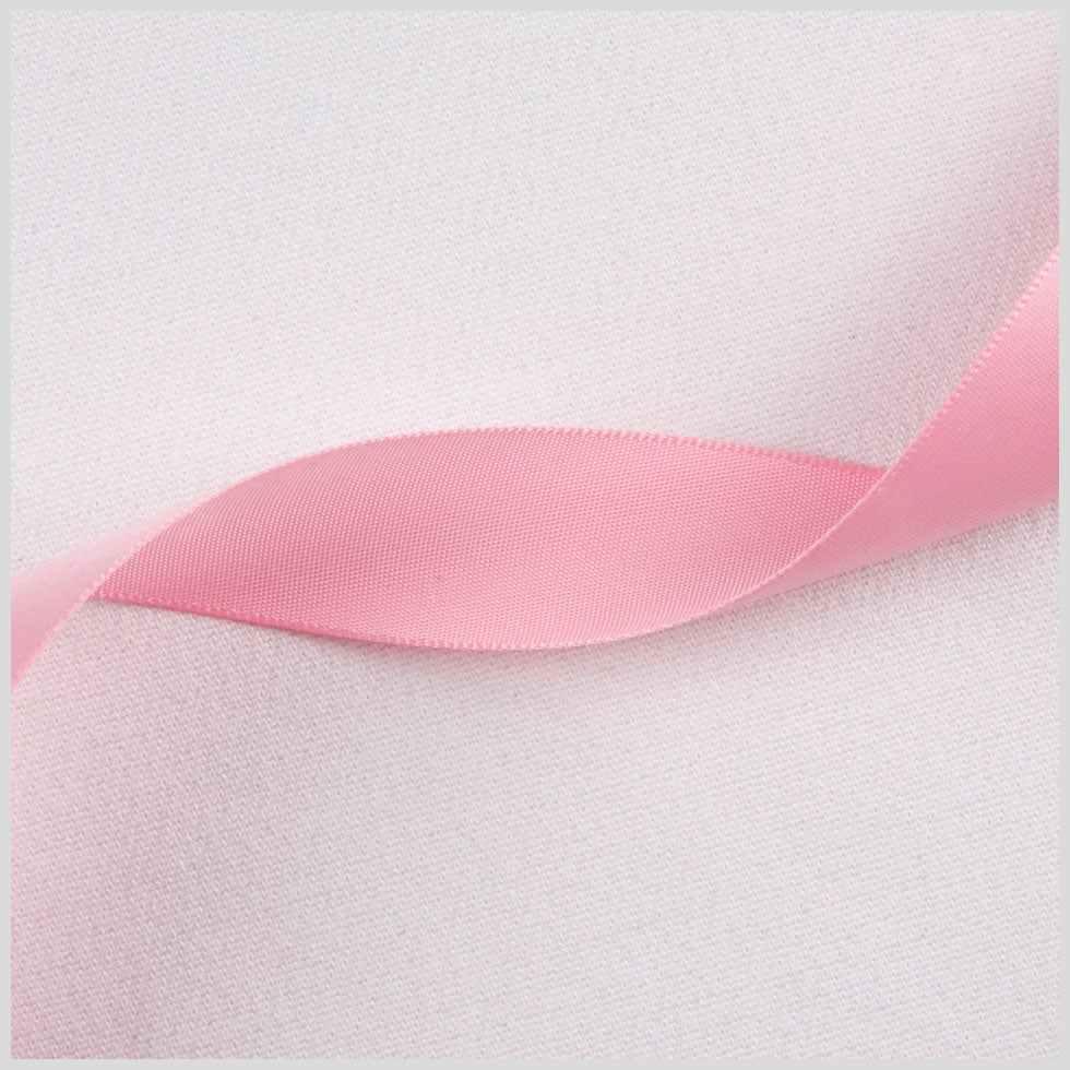 7/8" Swiss Pink Single Face Satin Ribbon 7/8" Swiss Pink Single Face Satin Ribbon