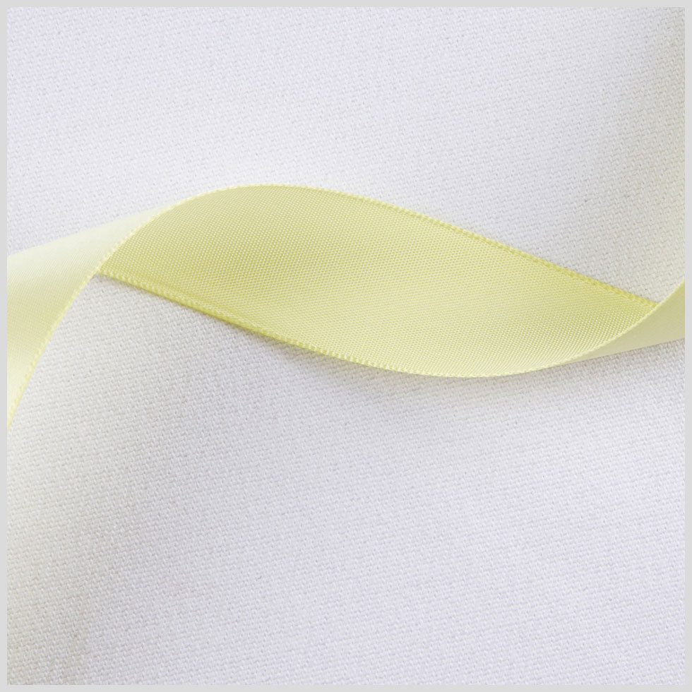7/8" Maize Single Face Satin Ribbon 7/8" Maize Single Face Satin Ribbon