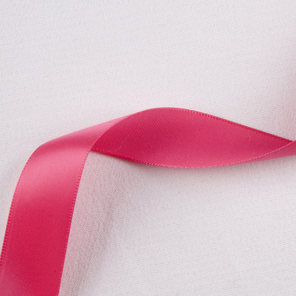 1/2" Shocking Pink Single Face Satin Ribbon 1/2" Shocking Pink Single Face Satin Ribbon