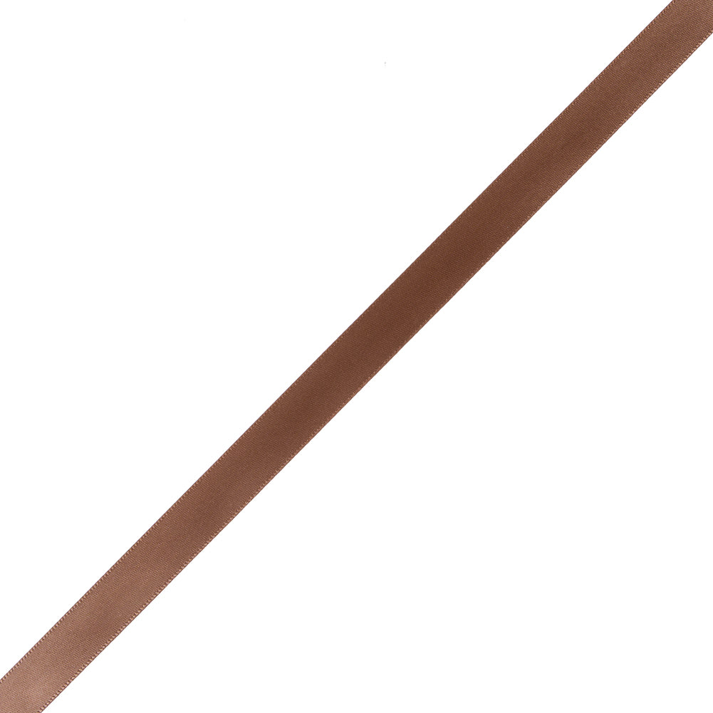 1/2" Sable Single Face Satin Ribbon 1/2" Sable Single Face Satin Ribbon