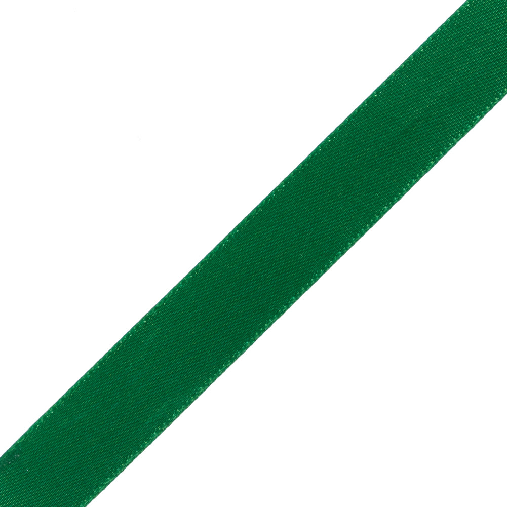1/2" Emerald Single Face Satin Ribbon Detail 1/2" Emerald Single Face Satin Ribbon Detail
