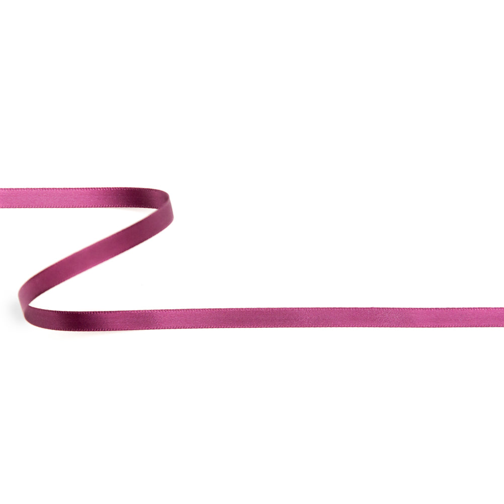 1/4" Currant Single Face Satin Ribbon 1/4" Currant Single Face Satin Ribbon